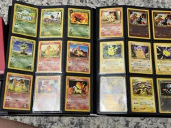 Pokemon Binder Collection Of Vintage And Modern Cards( Binder Included) TCG - Image 4