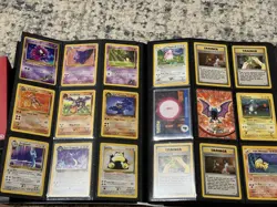 Pokemon Binder Collection Of Vintage And Modern Cards( Binder Included) TCG - Image 5