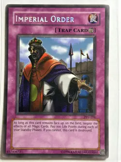 Imperial Order Pharaoh's Servant PSV-104 LP YuGiOh Card - Image 1