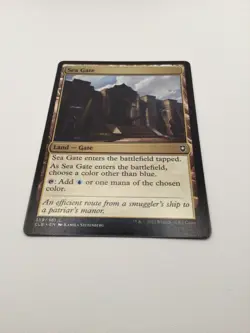 Sea Gate CLB 359 Commander Legends: Battle for Baldur's Gate MTG Magic Card Land - Image 2