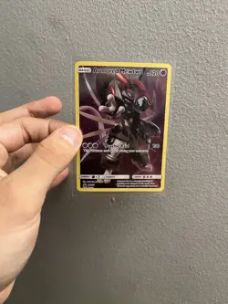 Armored Mewtwo SM228 Holo Black Star Promo Pokemon Card - Image 1