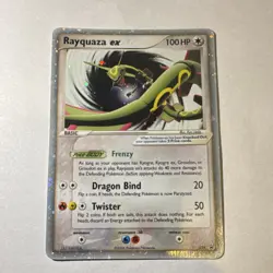 Pokemon Rayquaza ex 039 Nintendo Basic 100 HP Promo Holo English Card - Image 1