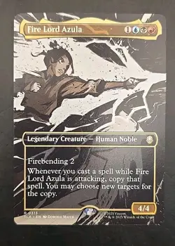 Fire Lord Azula (0313) (Borderless) Avatar: The Last Airbender MTG Regular NM - Image 1