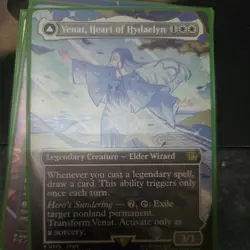 Venat, Heart of Hydaelyn (Borderless) #329 (NM) Final Fantasy FIN Magic MTG - Image 1