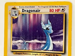 Vintage 1999 Pokemon TCG Base Set DRAGONAIR NON-HOLO Rare 18/102 HP Eng, Unltd - Image 2