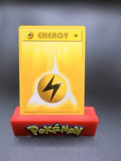 Pokemon 1st EDITION Shadowless Lightning Energy #100/102 1999 Base Set NM Cond. - Image 1