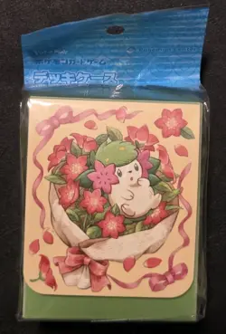 NEW OFFICIAL POKEMON CENTER JAPANESE SHAYMIN DECK BOX - Image 1