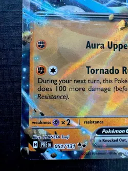 Pokemon TCG: 2025 Lucario Ex 051/131-DOUBLE RARE HOLO-Prismatic Evolutions - Image 4