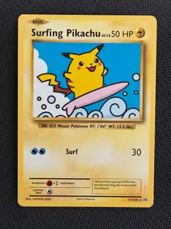Surfing Pikachu ~ Evolutions~ Cute Pokemon~ Pikachu Gallery - Image 1
