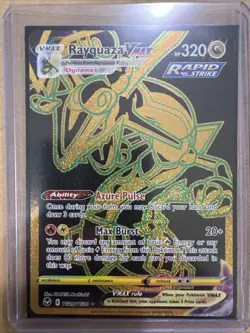 Pokemon tcg SWSH12: Silver Tempest Trainer Gallery Rayquaza VMAX #TG29/TG30 - Image 1