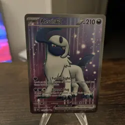 Absol ex 214/197 Obsidian Flames Full Art Ultra Rare Pokemon TCG NM - Image 1