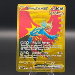 Roaring Moon ex - 262/182 Pokemon SV04: Paradox Rift Hyper Rare NM - Image 1