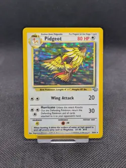 Pidgeot 8/64 Jungle Set Holo Rare Pokemon WOTC Played - Image 1