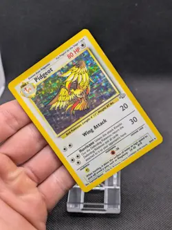 Pidgeot 8/64 Jungle Set Holo Rare Pokemon WOTC Played - Image 2
