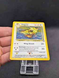 Pidgeot 8/64 Jungle Set Holo Rare Pokemon WOTC Played - Image 3