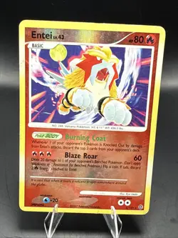 Pokemon Entei 4/132 Secret Wonders Reverse Holo Pokemon - Image 2