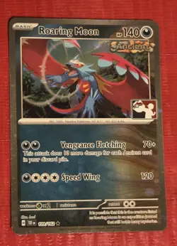 Roaring Moon Play! Pokemon Prize Pack Series 5 Non-Holo Stamped Promo 109/162 NM - Image 1