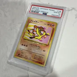 Pokemon Moltres All Nippon Airways #146 Japanese Promo PSA 10 1999 - Image 2