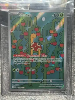 Pokemon TCG Shuckle 136/132 Illustration Rare Mega Evolution Base Set NM/M - Image 2