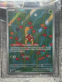 Pokemon TCG Shuckle 136/132 Illustration Rare Mega Evolution Base Set NM/M - Image 4