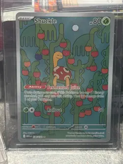 Pokemon TCG Shuckle 136/132 Illustration Rare Mega Evolution Base Set NM/M - Image 5