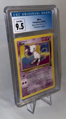 2000 Pokemon Black Star Promo Mew #8 – CGC 10 GEM MINT - Image 4