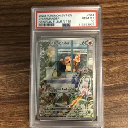 2023 POKEMON SVP EN-SV BLACK STAR PROMO #044 CHARMANDER PSA 10 #044 - Image 1