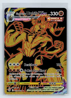 Single Strike Urshifu VMAX (Secret) TG29/TG30 Swsh09: Brilliant Stars Pokemon - Image 1