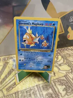 Pokemon Vintage 1st Edition Giovanni's Magikarp 073/132 Gym Challenge - HP - Image 1