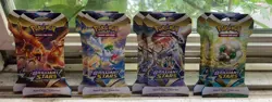 Pokemon TCG Brilliant Stars Sleeved Booster Packs - Lot of 8 Complete Art Bundle - Image 1