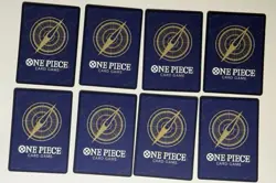 Money D Luffy King P-043 2nd Anniversary Stamped Convention Promo Card Lot x8 - Image 2
