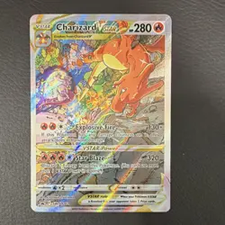 Pokemon Charizard VSTAR SWSH262 Sword & Shield Promo Holo 280 HP VSTAR Card - Image 1