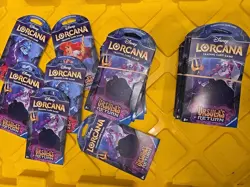 Disney 29Pk Lorcana Trading Card Game Ursula's Return Booster Pack TCG 26packs - Image 1