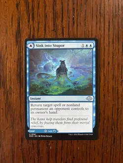 x1 Sink into Stupor // Soporific Springs MH3 MTG 241 UNCOMMON M/NM 1x - Image 1