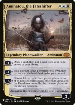 Aminatou, the Fateshifter - The List Light Play, English Magic the Gathering MTG - Image 1