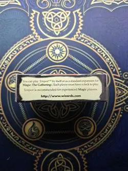 MTG Tempest Tournament Pack Sealed English Sealed New - Image 5