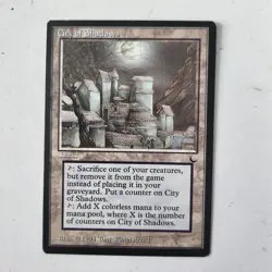 Magic the Gathering (MTG): The Dark (1994) - City of Shadows/Rare #116 - Image 1