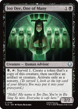 x4 Joo Dee, One of Many - Foil U MTG Avatar: The Last Airbender M/NM, English - Image 1