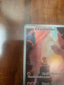 Pokemon 151 Charmander 168/165 Full Art Illustration Rare NM/M PACK FRESH! 🔥 - Image 3