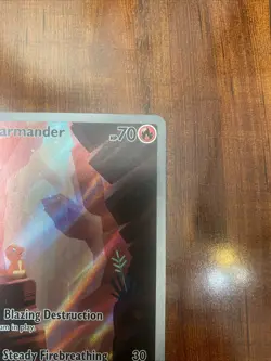 Pokemon 151 Charmander 168/165 Full Art Illustration Rare NM/M PACK FRESH! 🔥 - Image 4