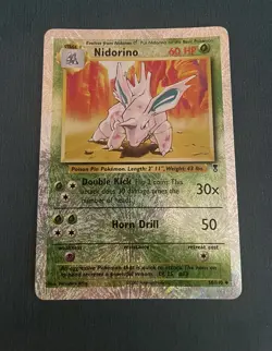 NIDORINO Reverse Holo 2002 Legendary Collection Pokemon Card 56/110 - Image 1