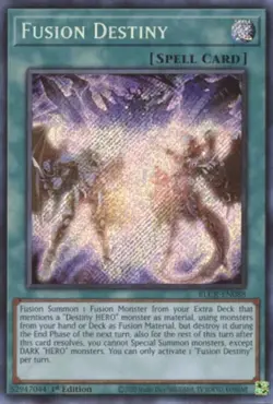 Yugioh! Fusion Destiny - BLCR-EN088 - Secret Rare - 1st Edition Near Mint, Engli - Image 1