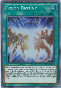 Yugioh! LP Fusion Destiny - DANE-EN054 - Super Rare - Unlimited Edition Lightly - Image 1