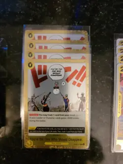 One Piece OP06-115 You're the One Who Should Disappear English NM x4 + Extra 06 - Image 2