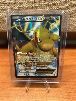 Pokemon TCG Dragonite EX Full Art Ultra Rare Card 108/111 XY Furious Fists - Image 1