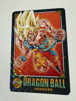 Carte HK Dragon Ball Collection Dbz Card Carddass Visual Adventure Semi Holo - Image 1