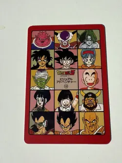 Carte HK Dragon Ball Collection Dbz Card Carddass Visual Adventure Semi Holo - Image 2