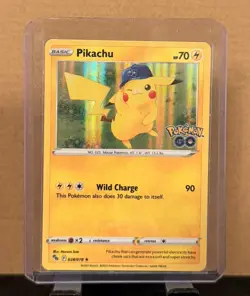 Pikachu Pre-release 028/078 Pokemon GO Holo Promo Sealed NM Pokemon Card TCG - Image 1