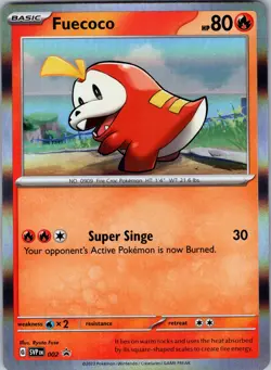 Fuecoco - 002 SV: Scarlet & Violet Promo Cards Pokemon TCG LP-NM - Image 1