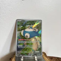 Pokemon Snorlax 051 Scarlet & Violet Promo Holo Card 150 HP English - Image 1